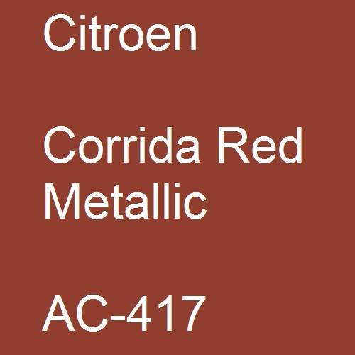 Citroen, Corrida Red Metallic, AC-417.